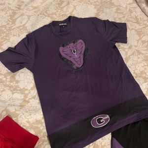 Dodgeball Globogym Purple Cobra Halloween Costume size XL